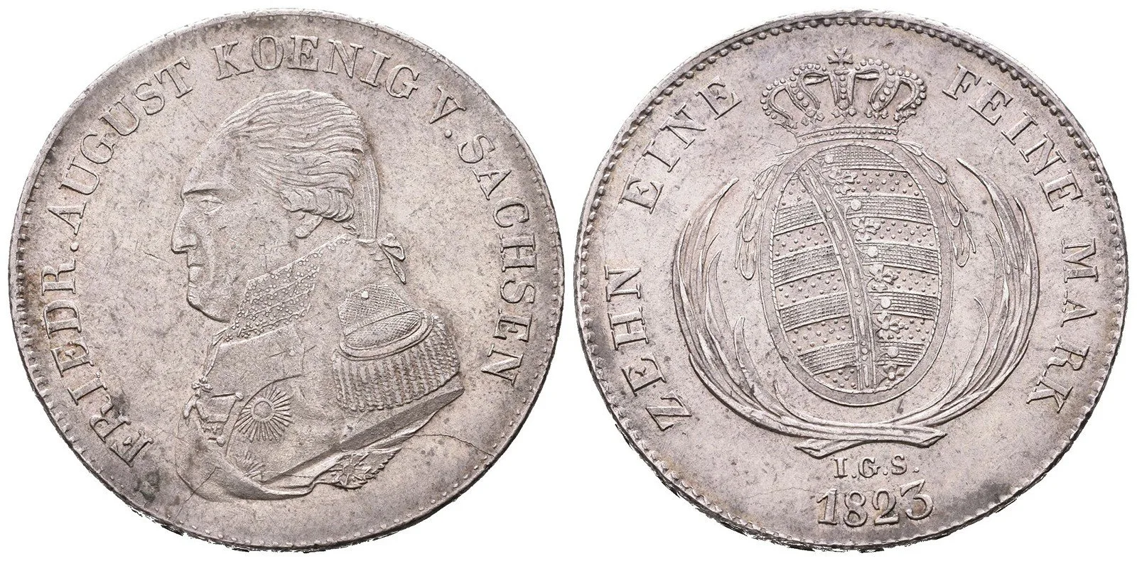 Sasko, Friedrich August III./I., 1763 - 1827 — 1