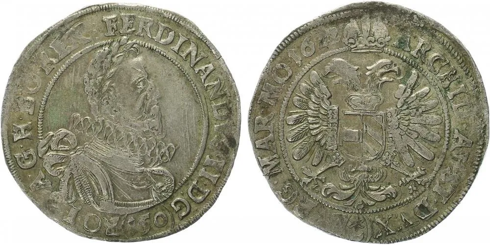 Ferdinand II., 1619 - 1637 (Mince kiprová) — 1
