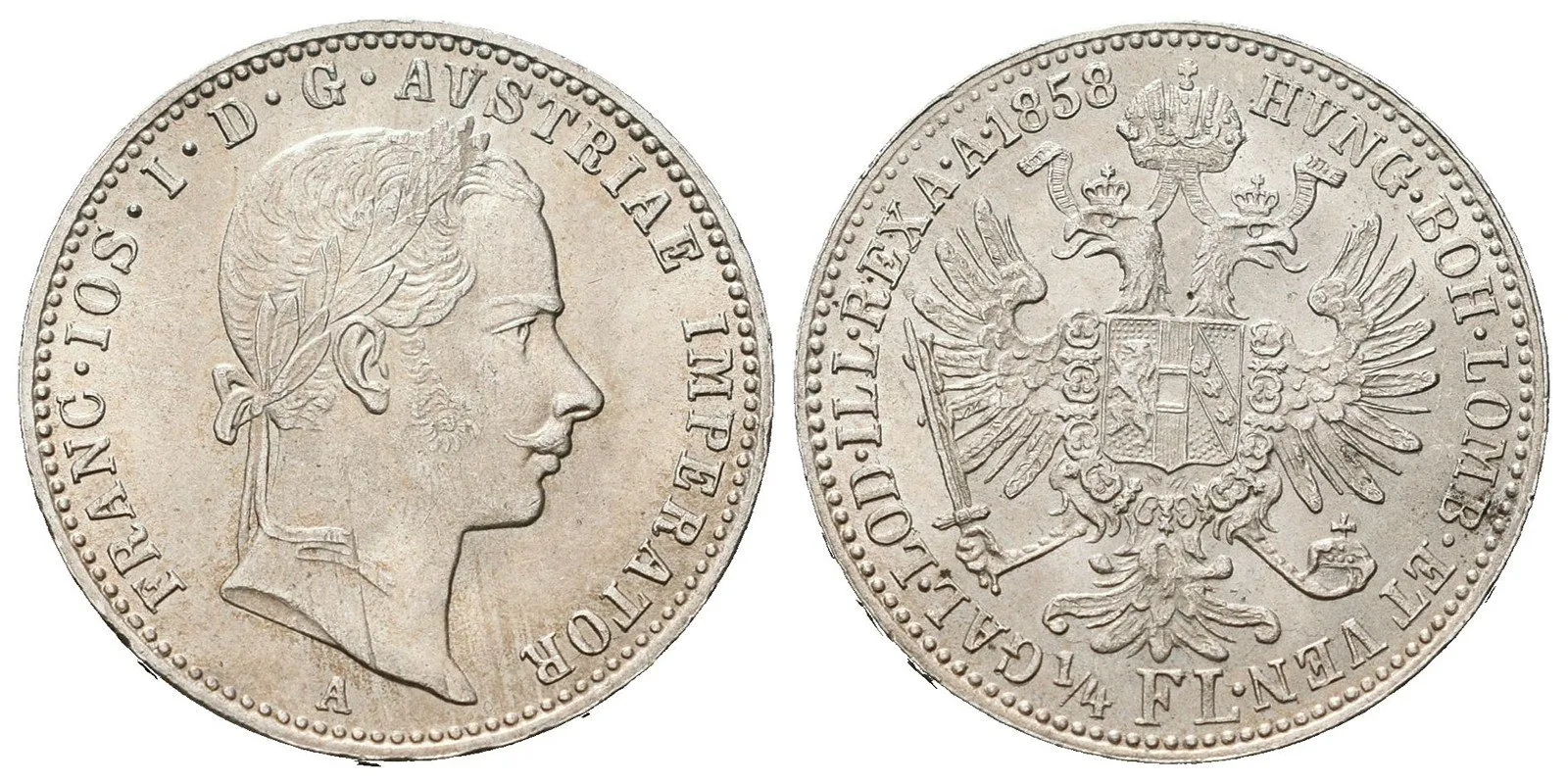 Rakouská a spolková měna, 1857 - 1892 — 1