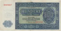 Německo - NDR, 100 DM 1948, Ros.346