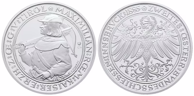 AR medaile 1885/2023 - II. rakouské spolkové střelby v Innsbrucku