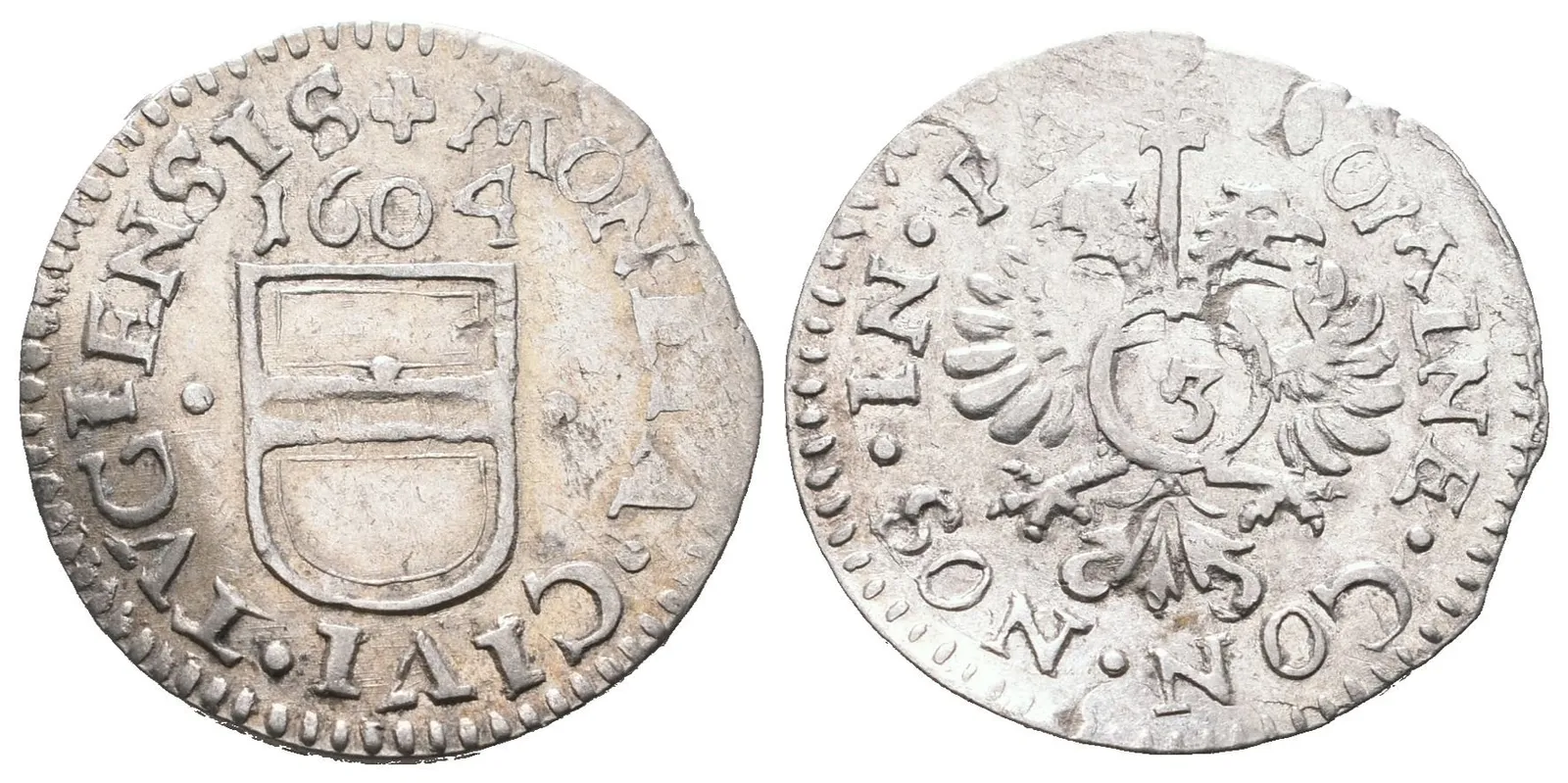 Švýcarsko-Zug, 3 Krejcar 1604
