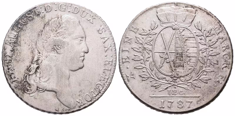 Sasko, Tolar 1787 IEC
