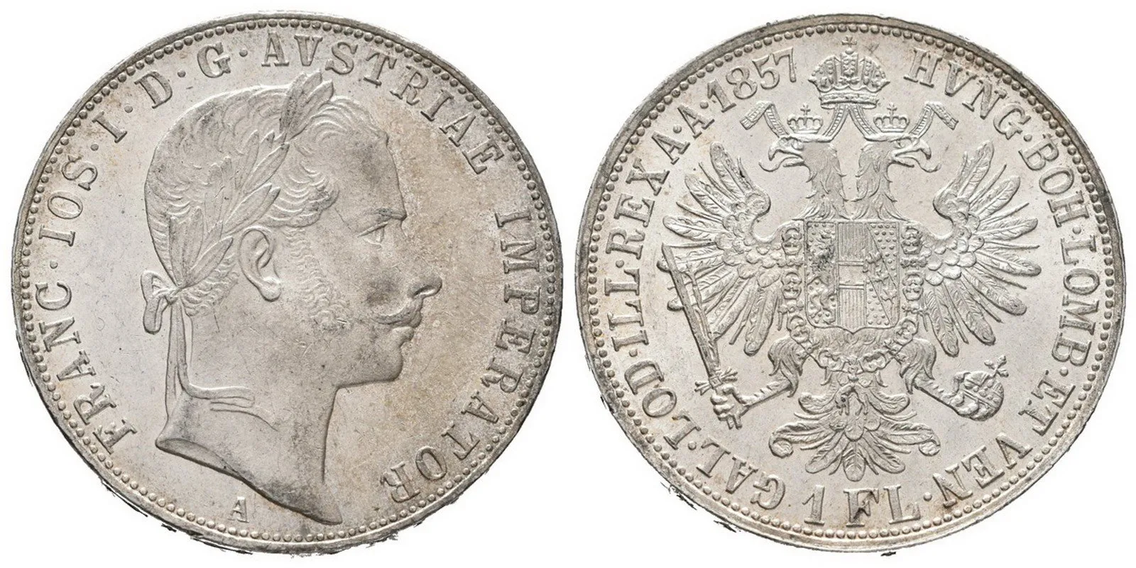 Rakouská a spolková měna, 1857 - 1892 — 1