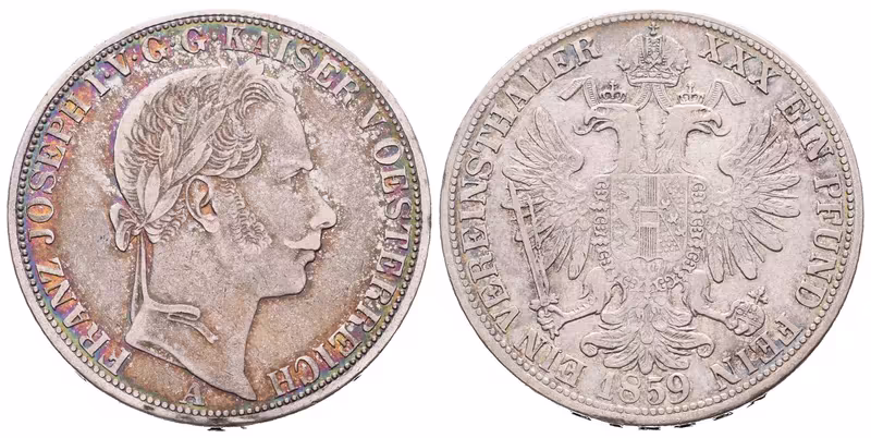 Tolar spolkový 1859 A