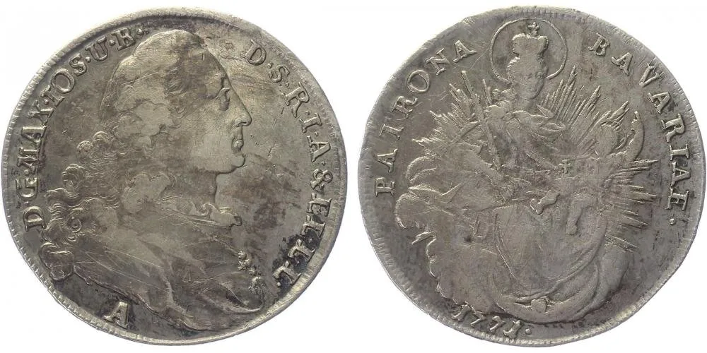 Bavorsko, Maximilian III. Josef, 1745 - 1777 — 1