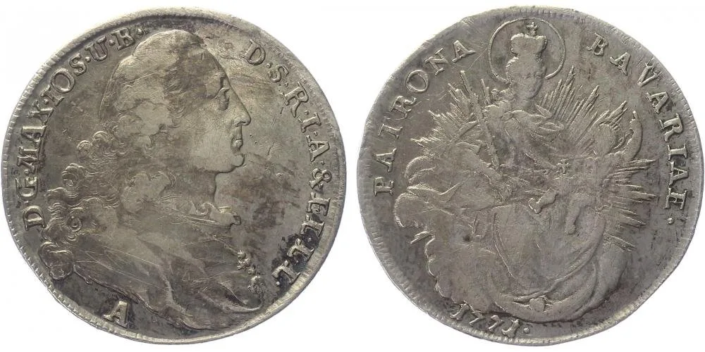 Bavorsko, Maximilian III. Josef, 1745 - 1777 — 1