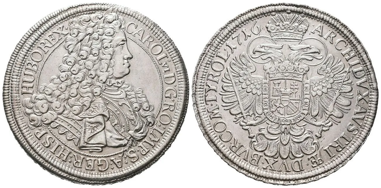 Karel VI., Tolar 1716, Vídeň