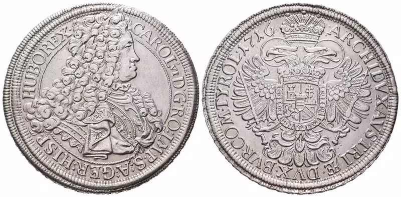 Karel VI., Tolar 1716, Vídeň