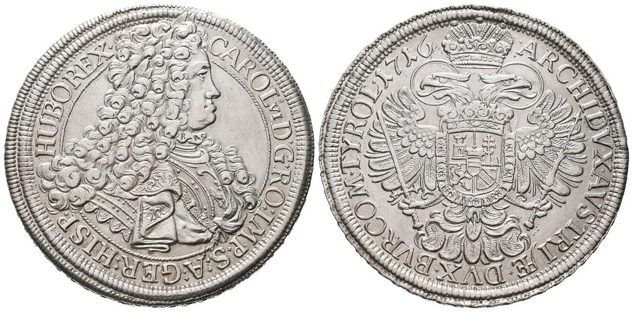 Karel VI., Tolar 1716, Vídeň