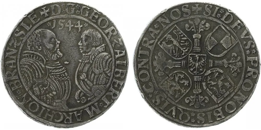 Brandenburg - Franken, Georg von Ansbach a Albrecht von Bayreuth, 1527 - 1545 — 1