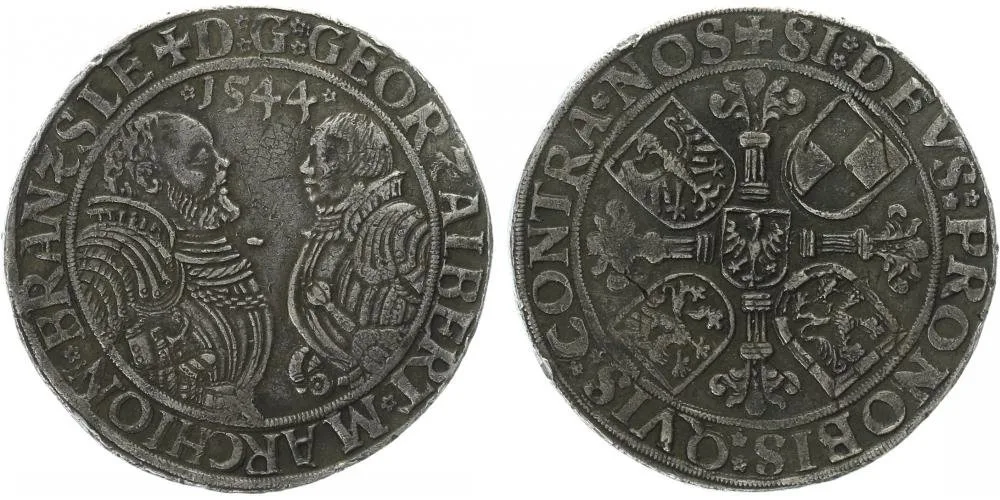 Brandenburg - Franken, Georg von Ansbach a Albrecht von Bayreuth, 1527 - 1545 — 1