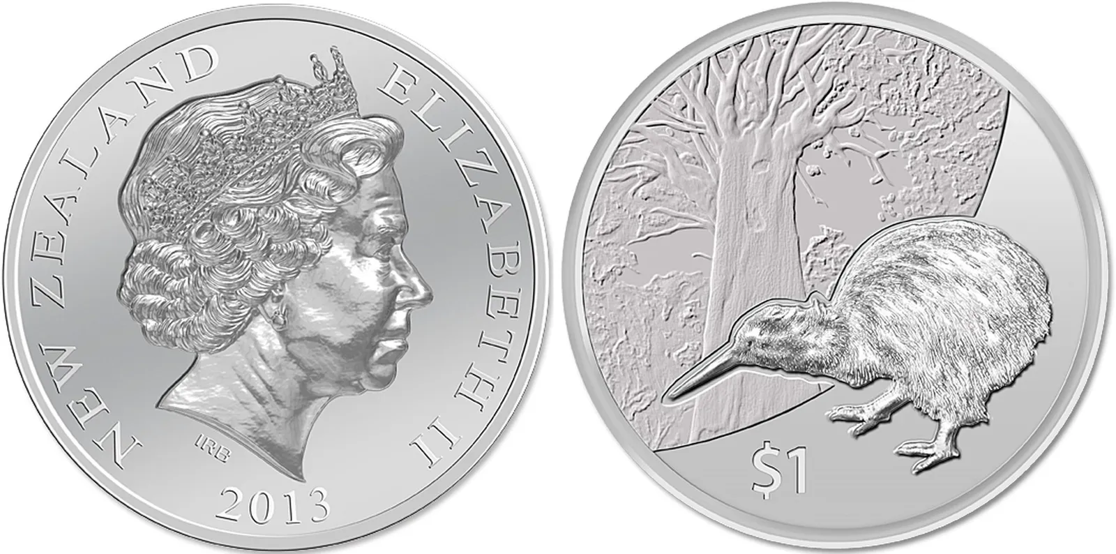 Nový Zéland, Dollar 2013 - Kiwi