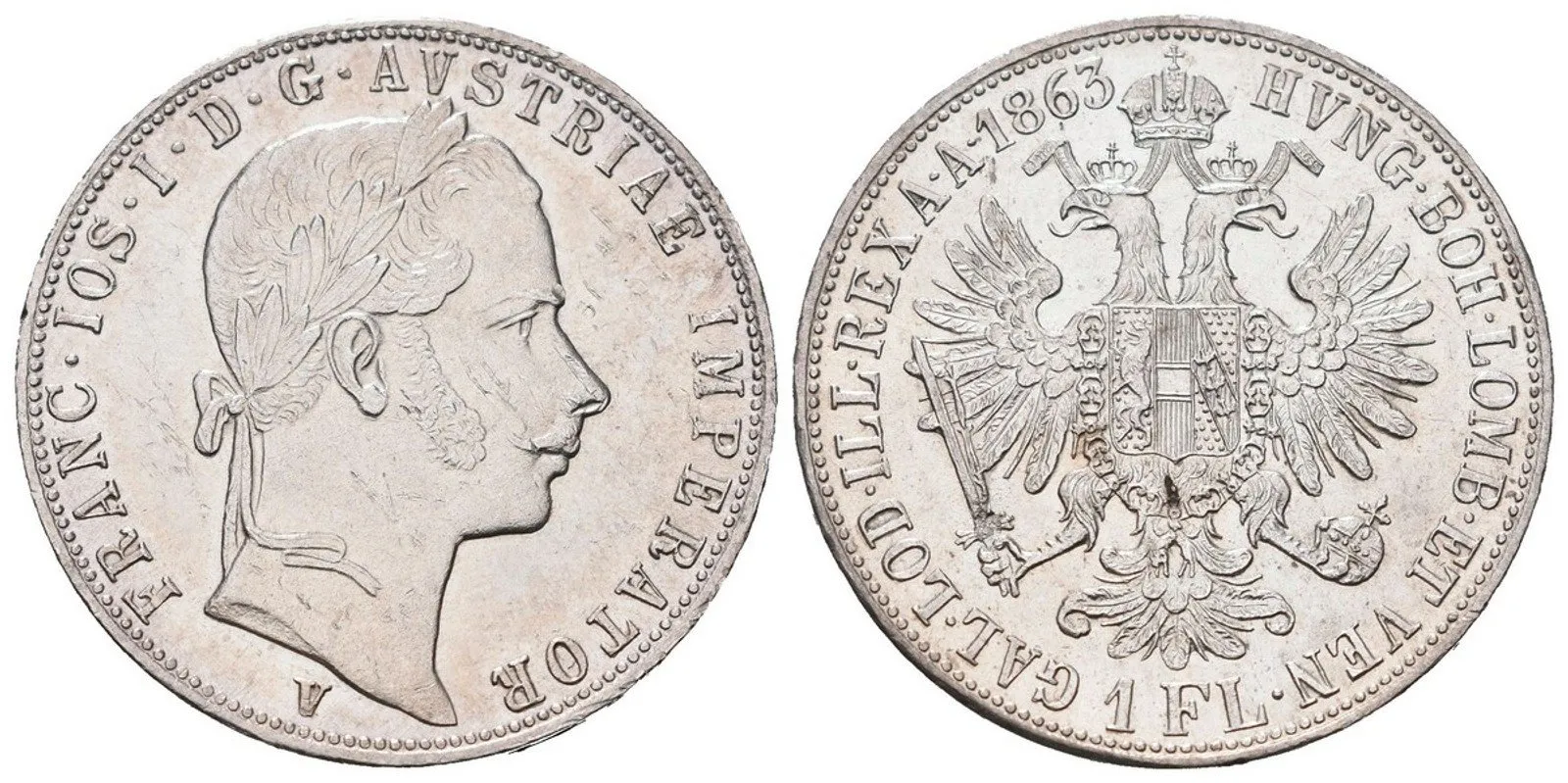 Rakouská a spolková měna, 1857 - 1892 — 1