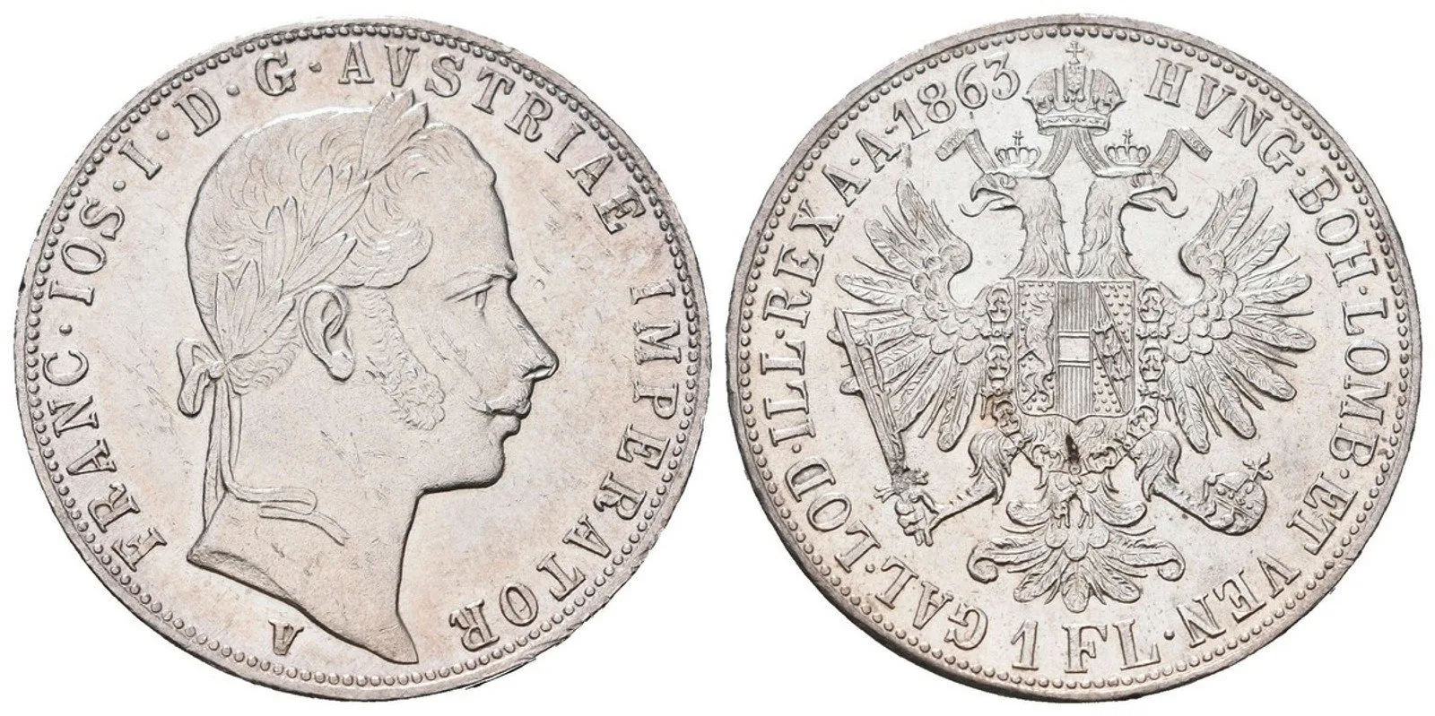 Rakouská a spolková měna, 1857 - 1892 — 1