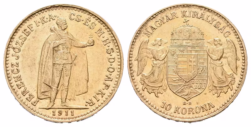 10 Koruna 1911 KB