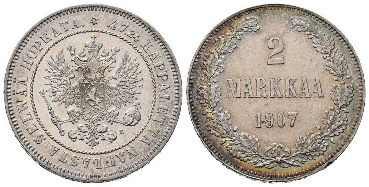 Ražby pro Finsko, Mikuláš II., 1894 - 1917 — 1