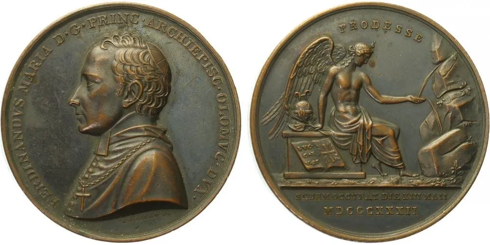 Olomouc - arcibiskupství, Ferdinand Maria Chotek, 1832 - 1836 — 1