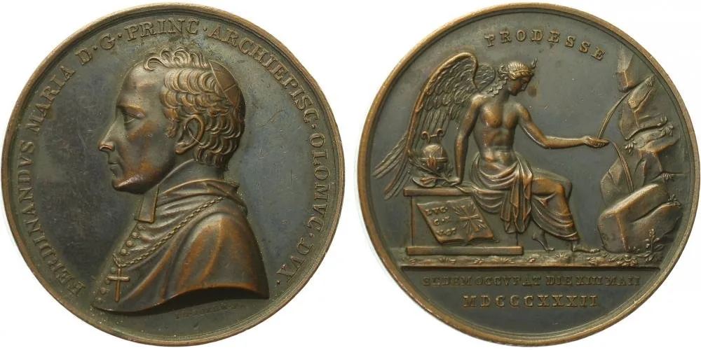 Olomouc - arcibiskupství, Ferdinand Maria Chotek, 1832 - 1836 — 1