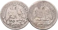 Mexiko, 25 Centavo 1878, 1880