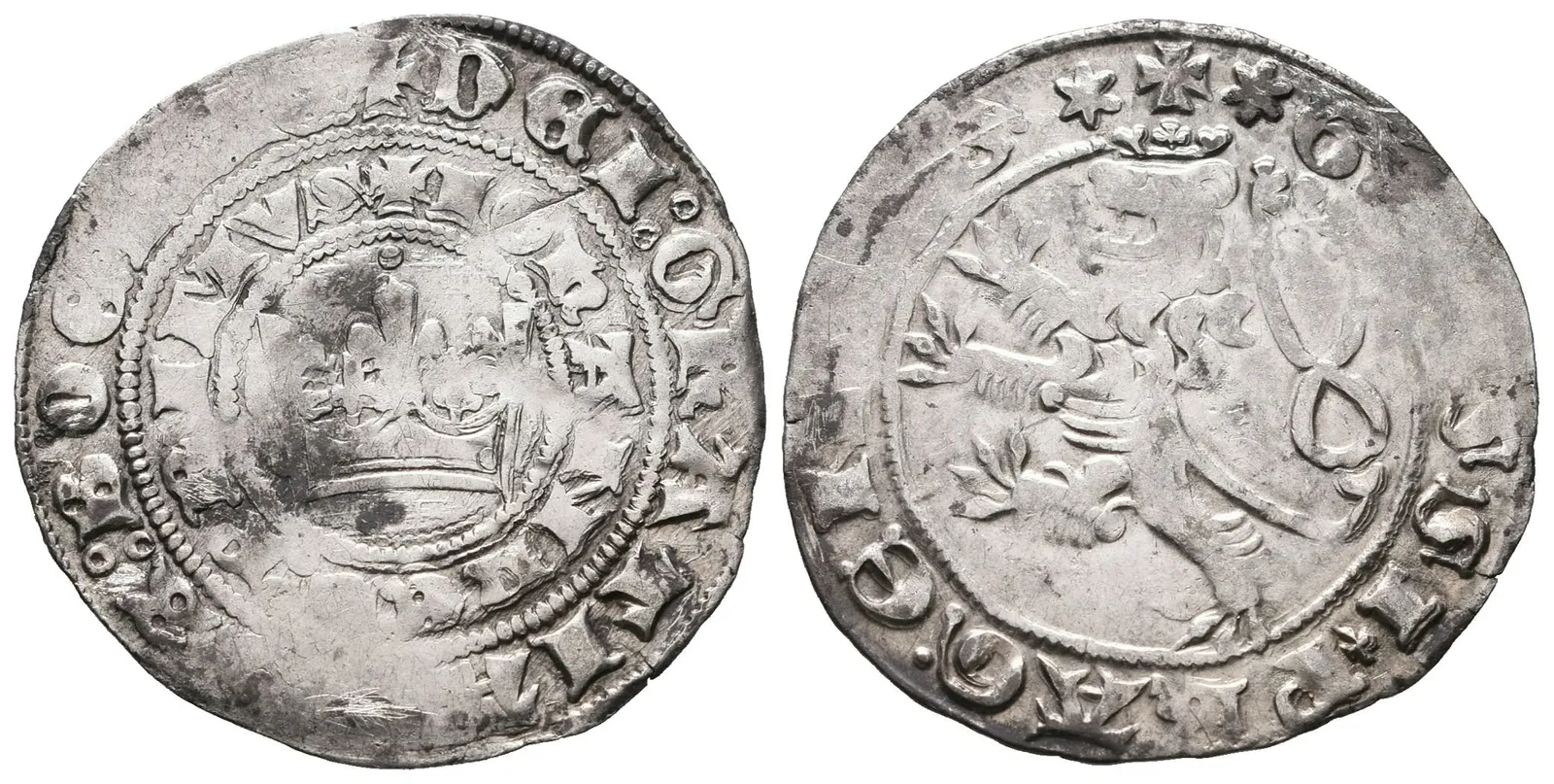 Jan Lucemburský, Pražský groš, Castelin 39