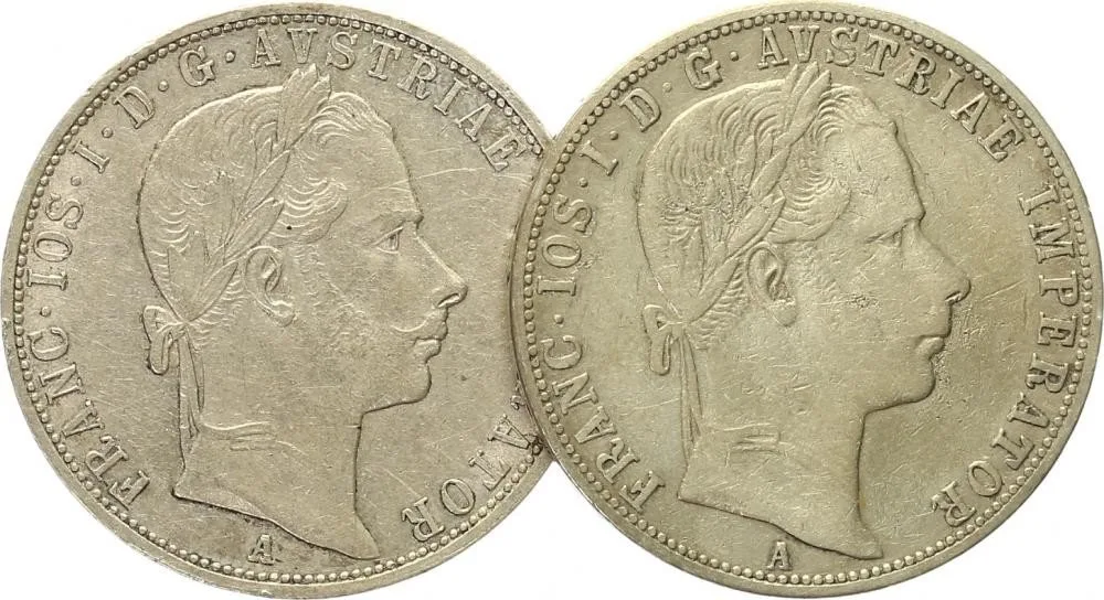 Rakouská a spolková měna, 1857 - 1892 — 1