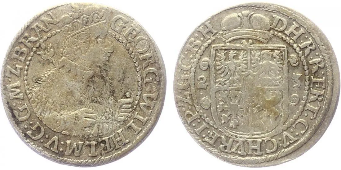 Brandenburg - Preussen, Georg Wilhelm, 1619 - 1640 — 1