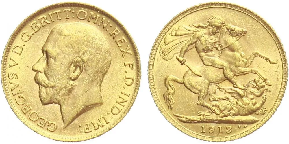 Velká Británie, George V., 1910 - 1936 — 1