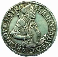 Arcivévoda Ferdinand Tyrolský, 1564 - 1595 — 1