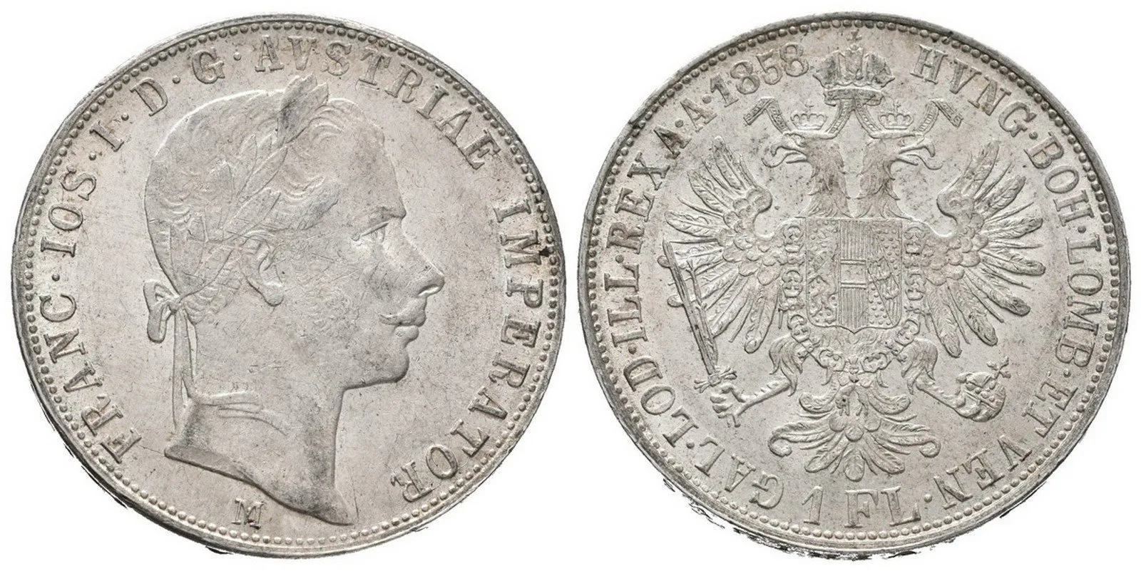 Rakouská a spolková měna, 1857 - 1892 — 1
