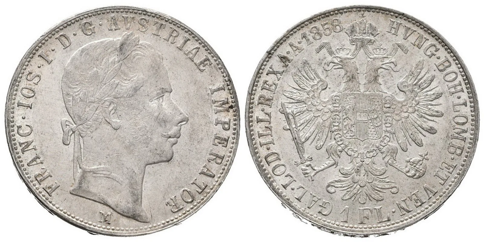 Rakouská a spolková měna, 1857 - 1892 — 1