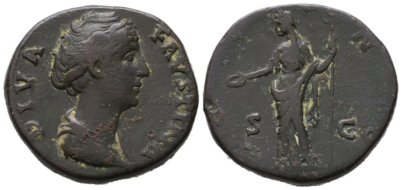Faustina senior, manželka Antonina Pia — 1