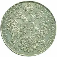Konvenční měna, 1848 - 1857 — 2