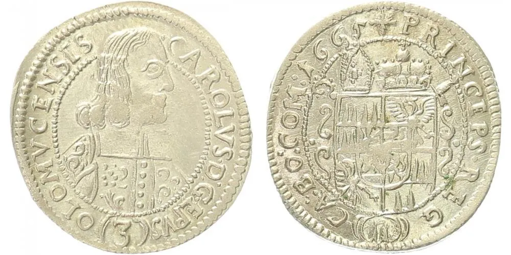 Olomouc - biskupství, Karel II. Liechtenstein, 1664 - 1695 — 1