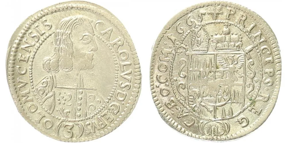 Olomouc - biskupství, Karel II. Liechtenstein, 1664 - 1695 — 1