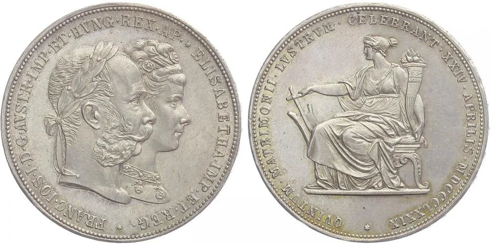 Rakouská a spolková měna, 1857 - 1892 — 1