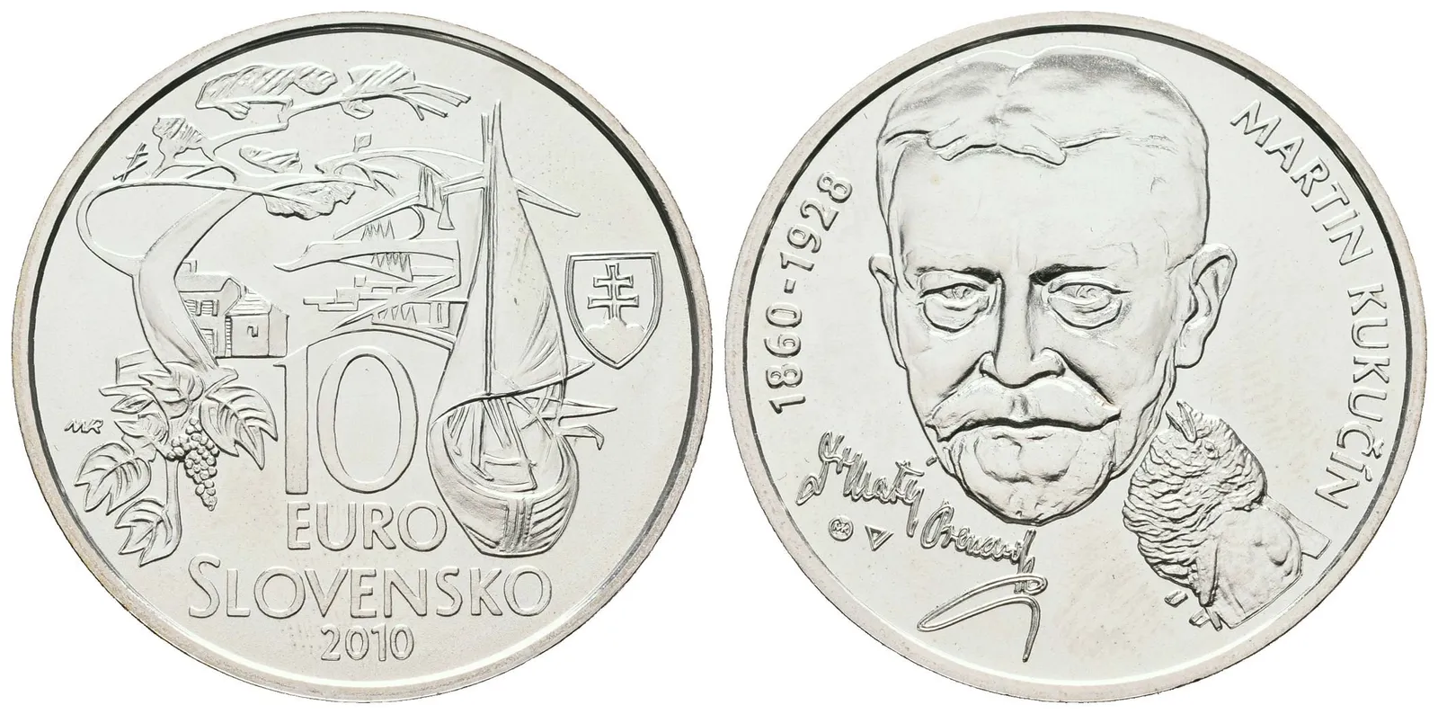 10 Euro 2010 - Martin Kukučín, běžná kvalita
