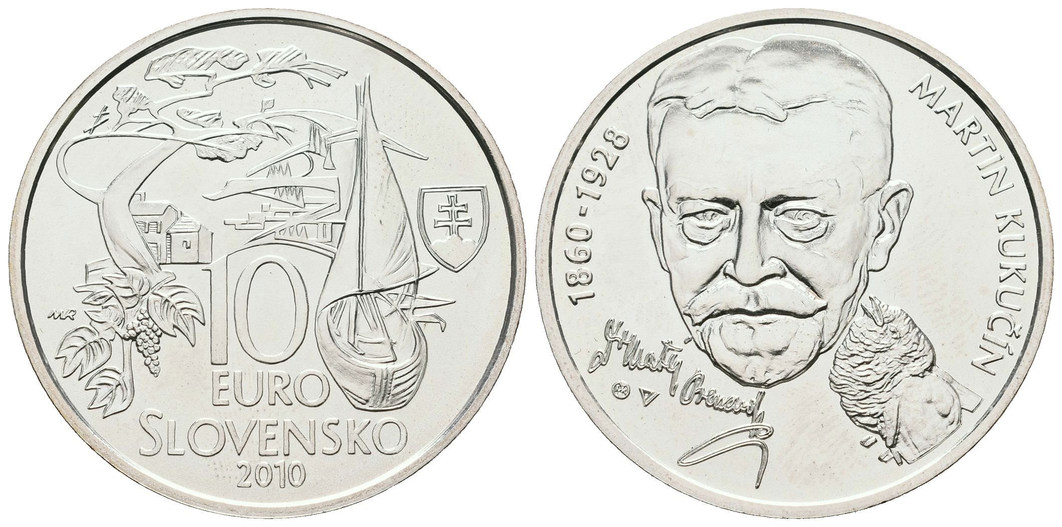 10 Euro 2010 - Martin Kukučín, běžná kvalita