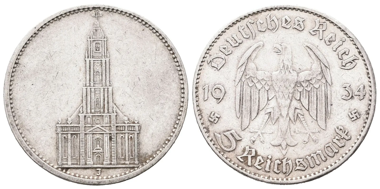 III. říše, 5 Marka 1934 G
