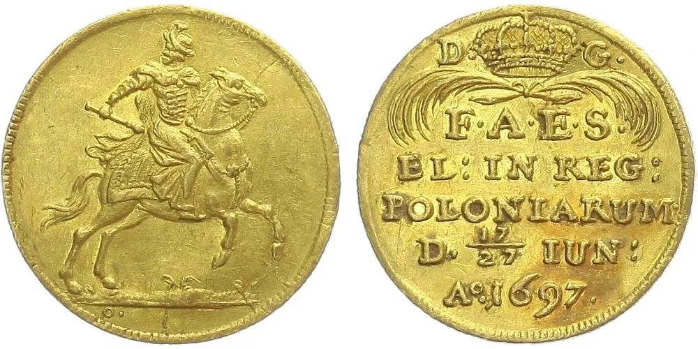 Sasko, Friedrich August I., 1694 - 1733 — 1