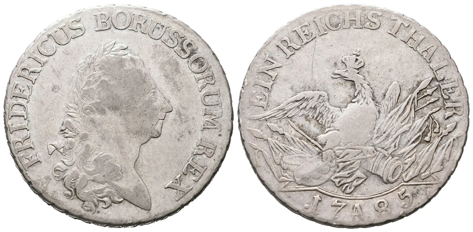 Prusko, Tolar 1785 A