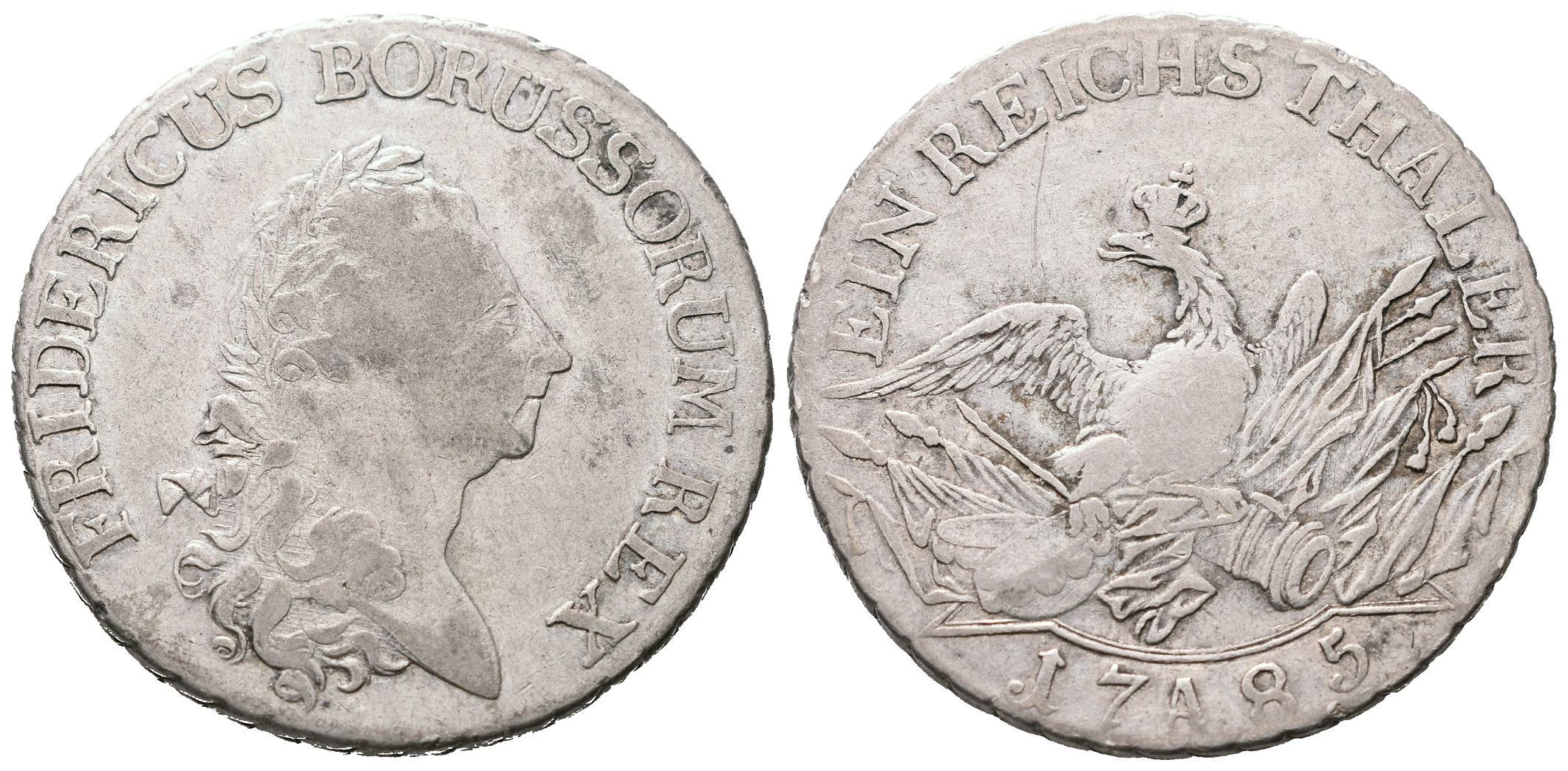 Prusko, Tolar 1785 A