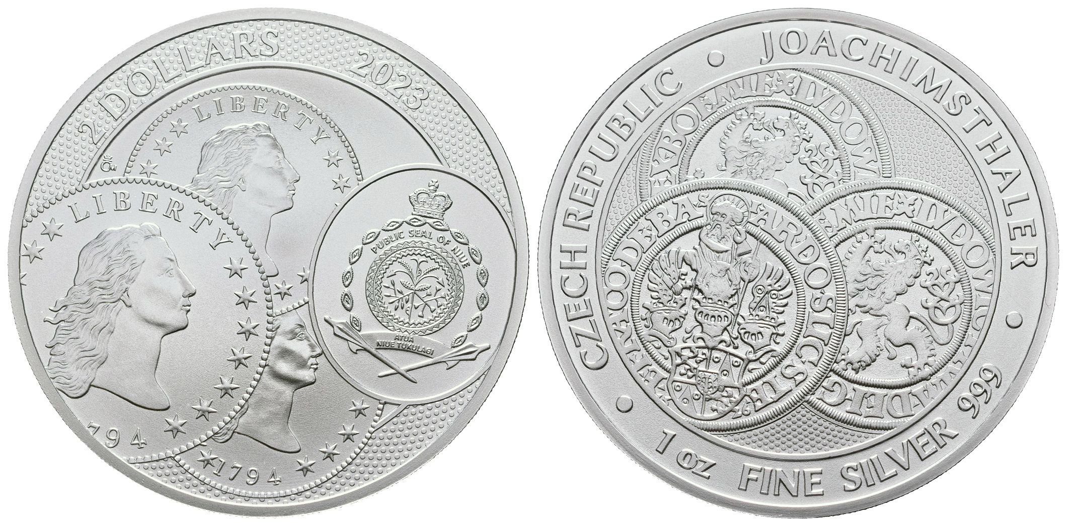 2 Dollar 2023 - Jáchymovský tolar