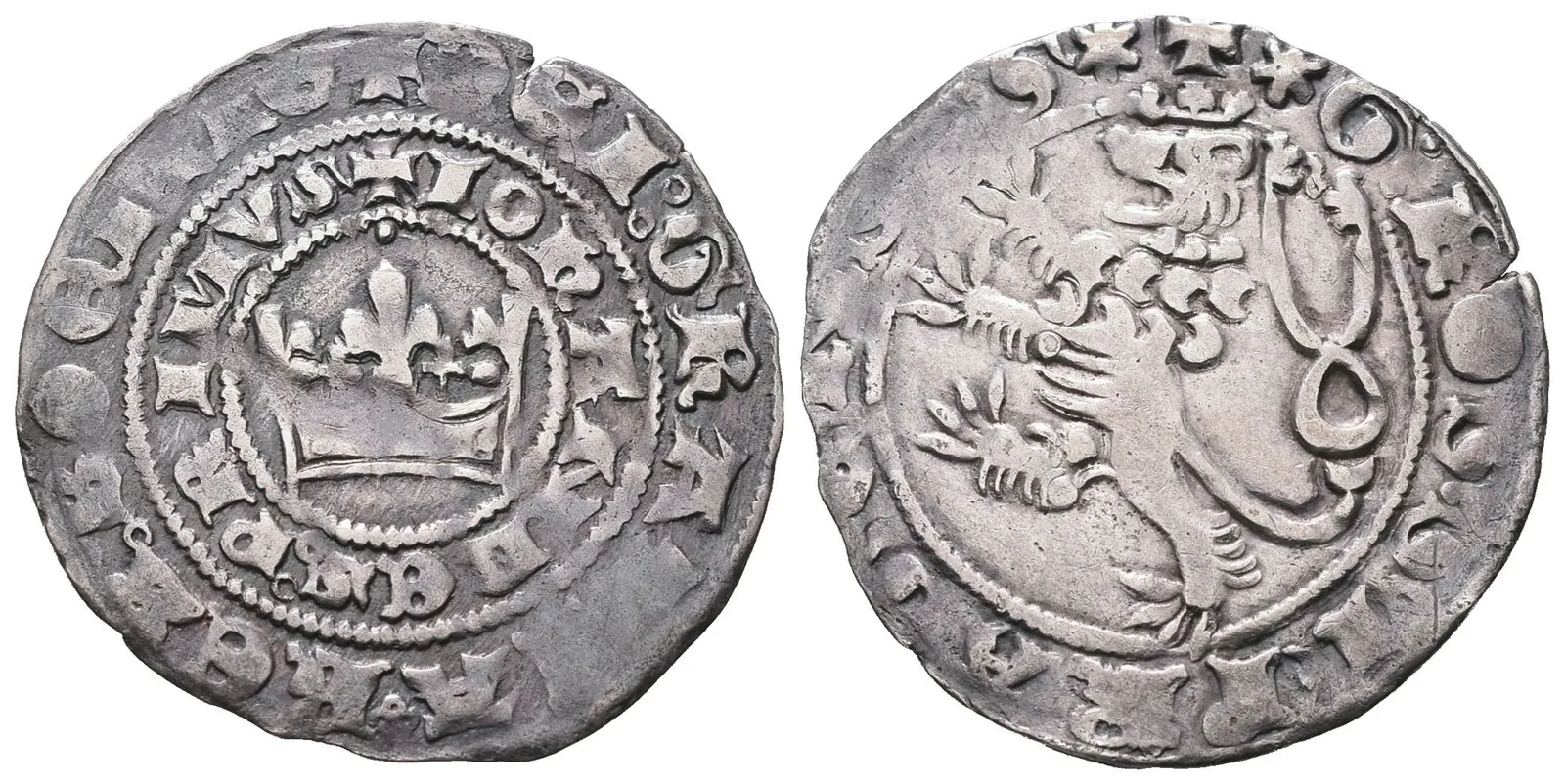 Jan Lucemburský, Pražský groš, Castelin 47
