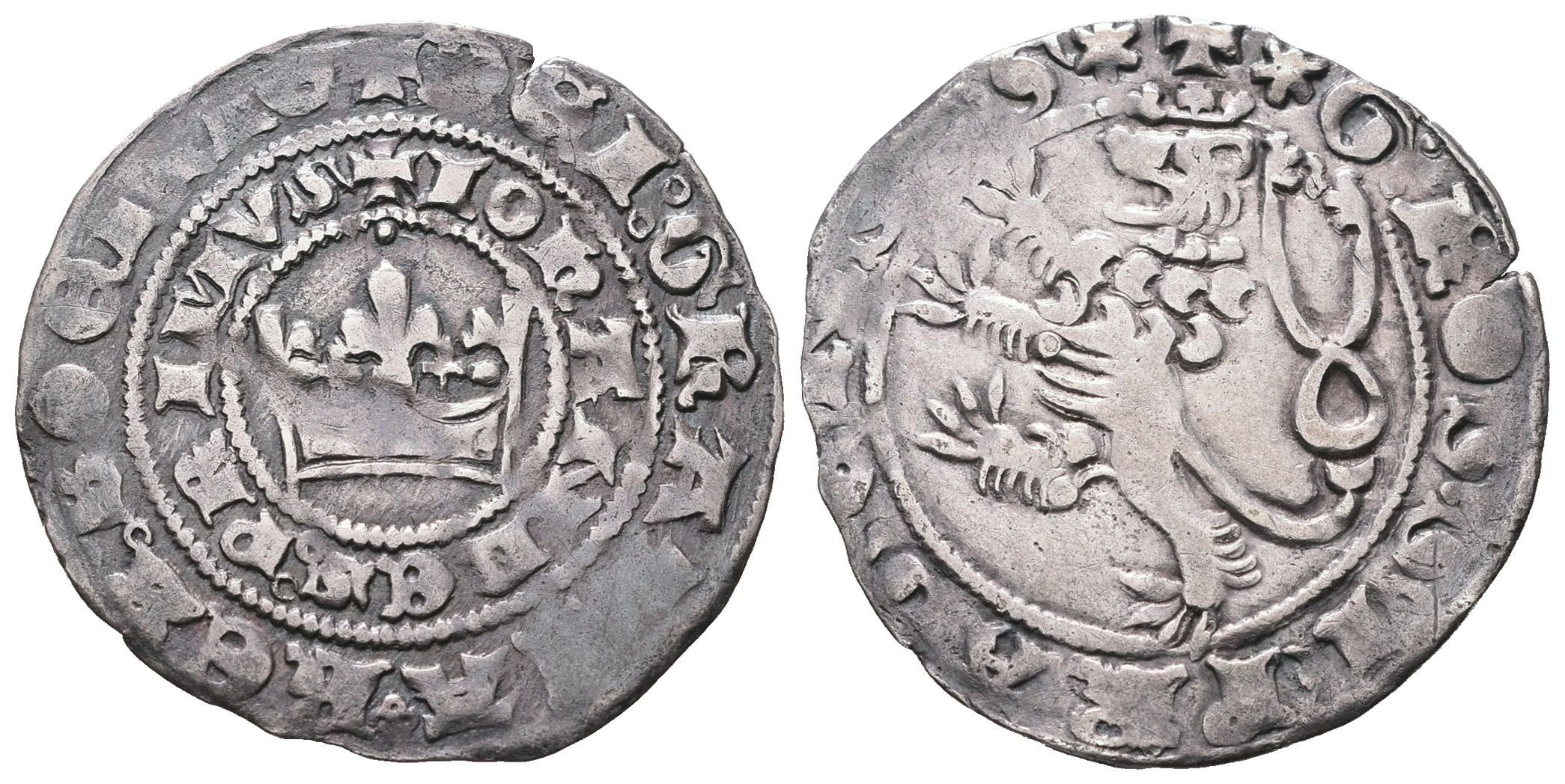 Jan Lucemburský, Pražský groš, Castelin 47
