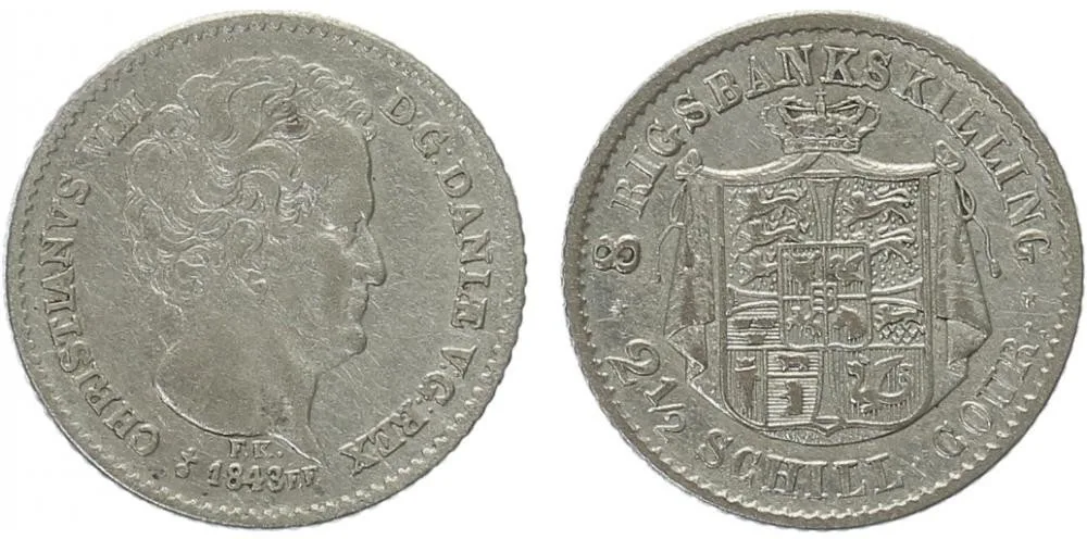 Dánsko, Christian VIII., 1839 - 1848 — 1
