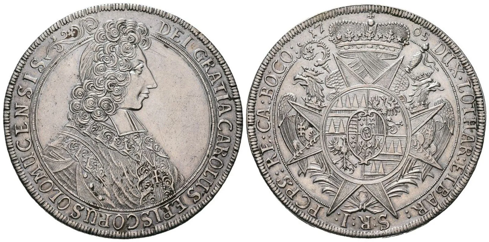 Olomouc - biskupství, Karel III. Lotrinský, 1695 - 1711 — 1