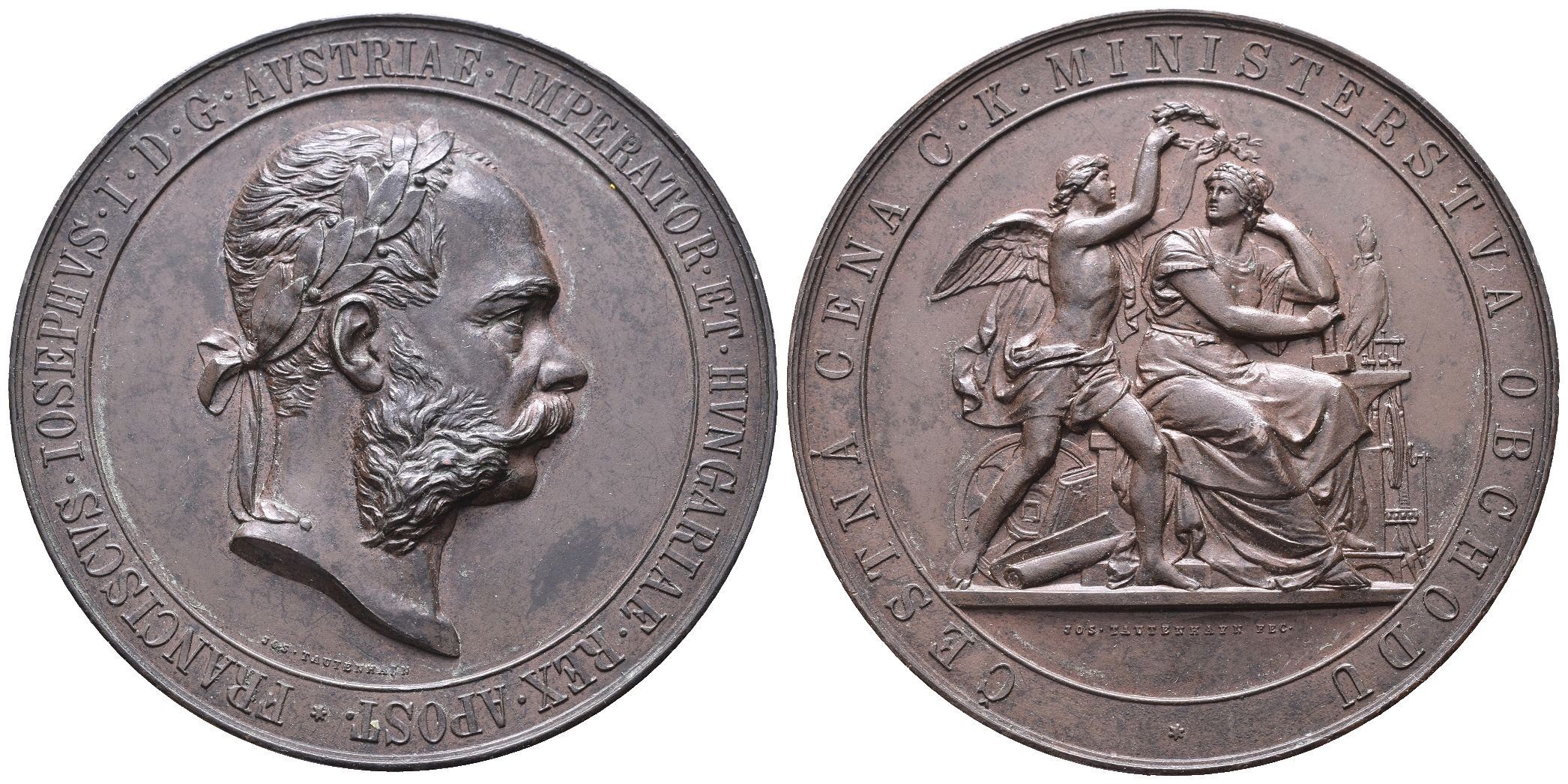 AE medaile 1906 - Cena ministerstva obchodu