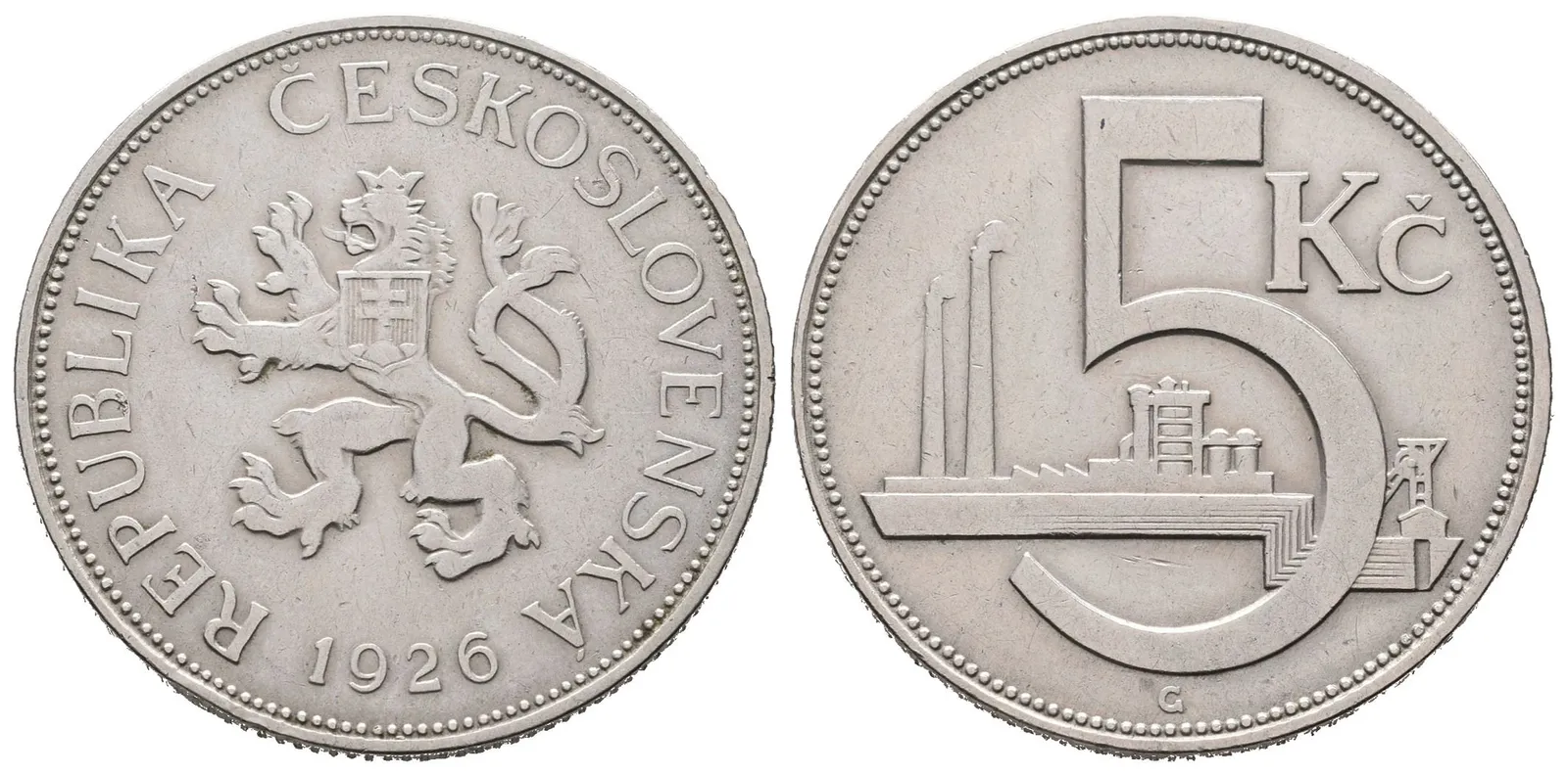 5 Koruna 1926