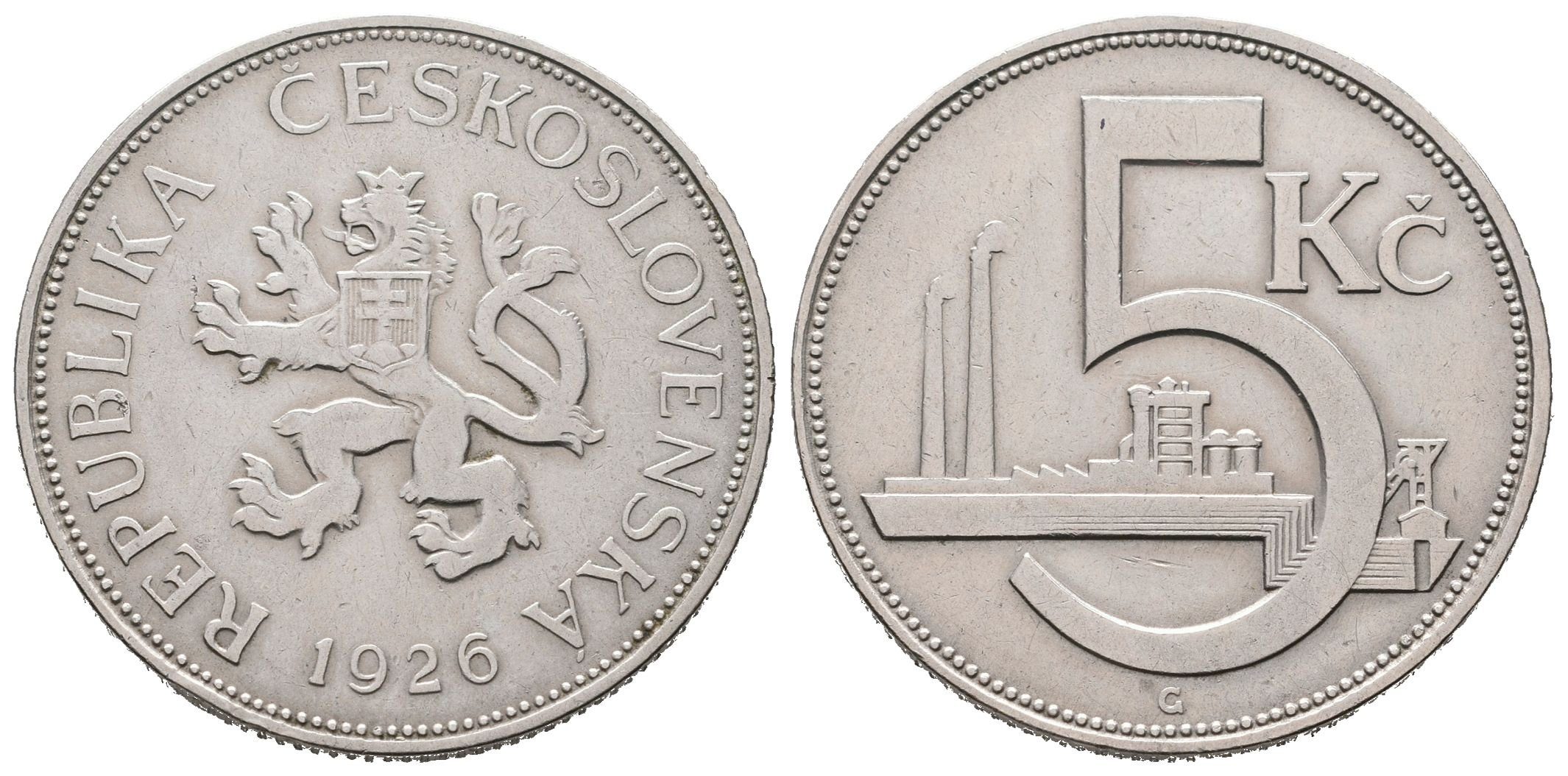 5 Koruna 1926
